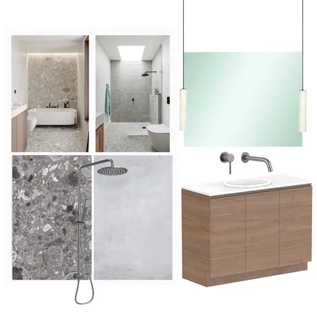 Bath St - Ensuite Interior Design Mood Board by First Page Design