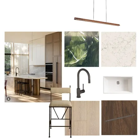 Bath St Kitchen - Concept Board Interior Design Mood Board by First Page Design