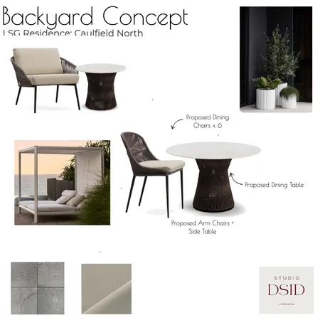 LSG Residence Interior Design Mood Board by DSID