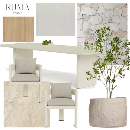 Hornick Residence - Alfresco Interior Design Mood Board by Ruma Studio