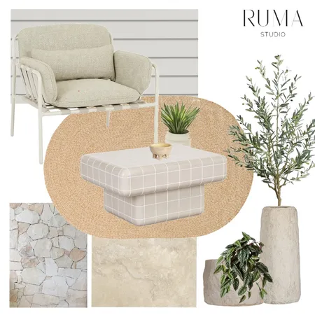 Hornick Residence - Front Porch Interior Design Mood Board by Ruma Studio