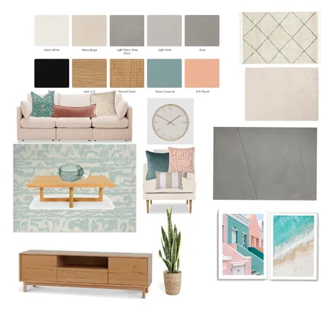 סלון Interior Design Mood Board by TalilaR