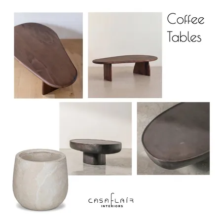Entry Coffee Tables Interior Design Mood Board by Casa Flair Interiors