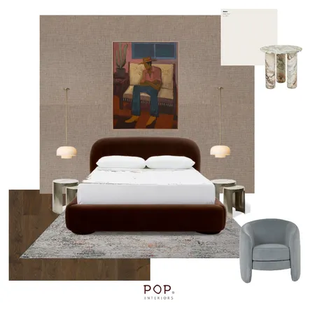 Main Bedroom Interior Design Mood Board by Ivy Fox Interiors