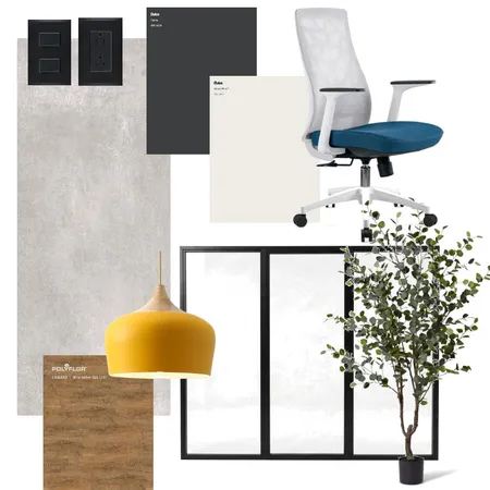 Remodelacion Oficinas Larach y Cia Interior Design Mood Board by Giraesvi