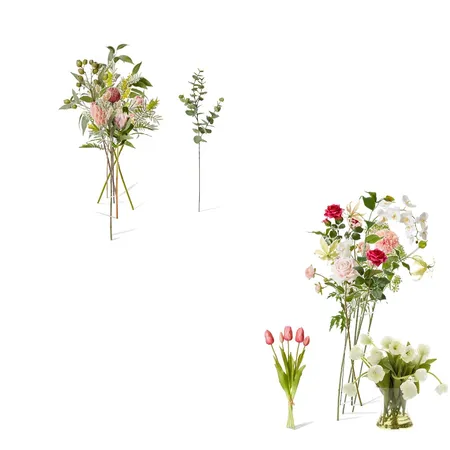 flowers Interior Design Mood Board by teangiford