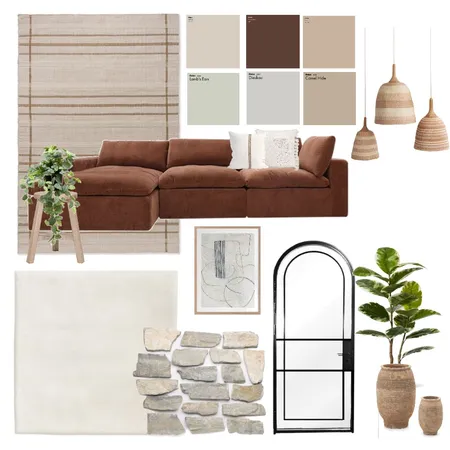 סלון דוגמא Interior Design Mood Board by adeltuaphz@gmail.com
