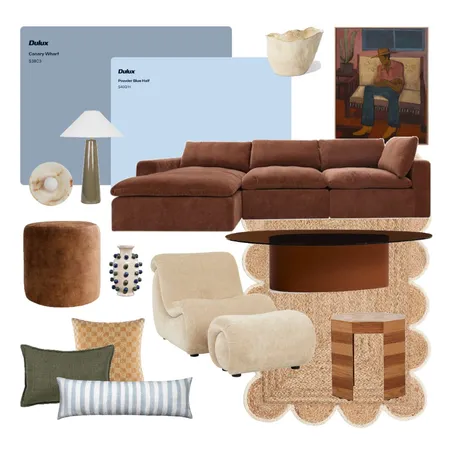 Dulux Play Mood Board Interior Design Mood Board by Genevieve Erougian
