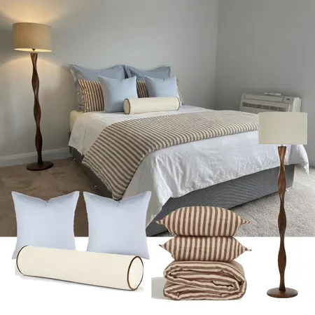 Pietsch - Guest Bedroom 3 Interior Design Mood Board by Holm & Wood.