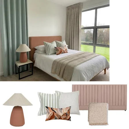Piestch - Guest Bedroom 1 Interior Design Mood Board by Holm & Wood.