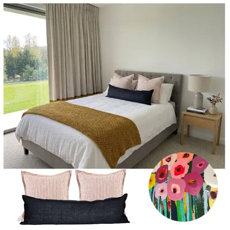Pietsch - Guest Bedroom 2 Interior Design Mood Board by Holm & Wood.