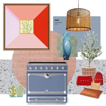 Eclectic Embrace Interior Design Mood Board by Lucy Moloney Studio