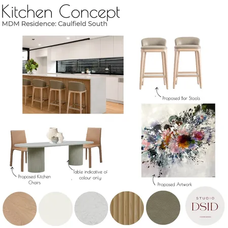 MDM Residence Interior Design Mood Board by DSID