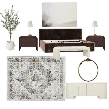 Bedroom Interior Design Mood Board by Olivia.Stephenson