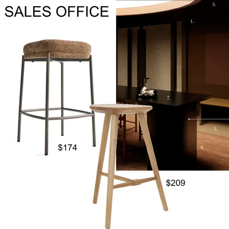Sturt Street, Office Fitout Interior Design Mood Board by Sophia Garro Design
