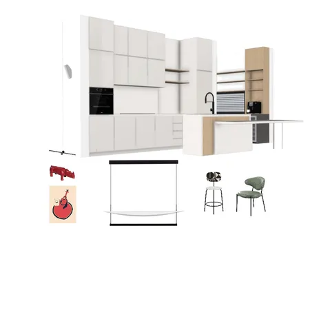 Kichen & Dinning Interior Design Mood Board by Baiba
