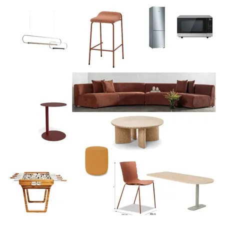 APC LOUNGE Interior Design Mood Board by Savana Intyerior Design