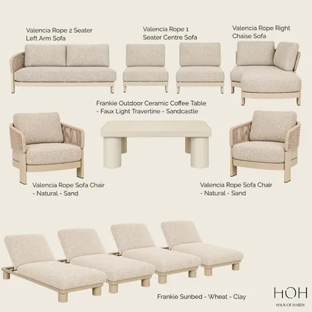 OUTDOOR LOUNGE-HOH Interior Design Mood Board by dimpleortega31