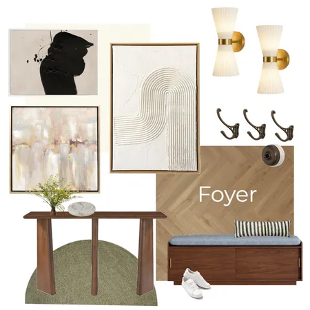 EDB2141 Foyer/Hallways Interior Design Mood Board by Enhance Design and Build