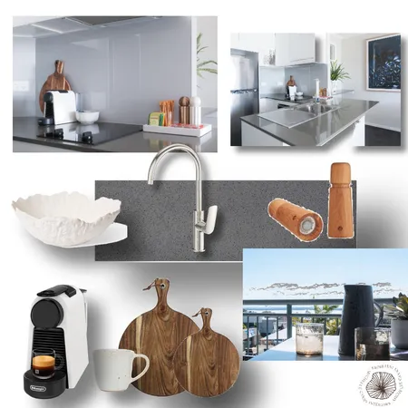Kitchen - Nelson Bay Escape - Boutique Accommodation Interior Design Mood Board by Michelle Canny Interiors