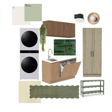 Laundry sample board Interior Design Mood Board by marizel.l