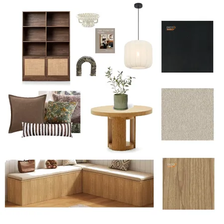 Nana's Downstairs Nook Interior Design Mood Board by kenzie.carter6