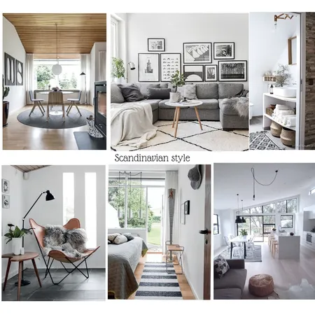 סגנון סקנדינבי Interior Design Mood Board by mazi on Style Sourcebook