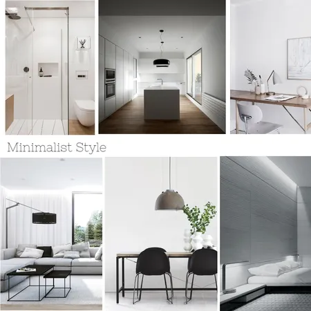 סגנון מינימליסטי Interior Design Mood Board by mazi on Style Sourcebook