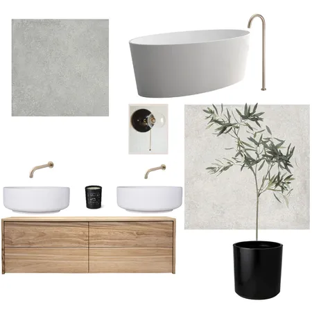 Master Bathroom Interior Design Mood Board by Jessicaretallack on Style Sourcebook