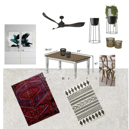 ויטריניה - חדר אוכל אופצייה 1 Interior Design Mood Board by shanyvidzer on Style Sourcebook