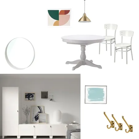 פינת אוכל וכניסה Interior Design Mood Board by naamaetedgi on Style Sourcebook