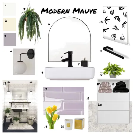Assignment 9 - Bathroom Interior Design Mood Board by JoannaLee on Style Sourcebook
