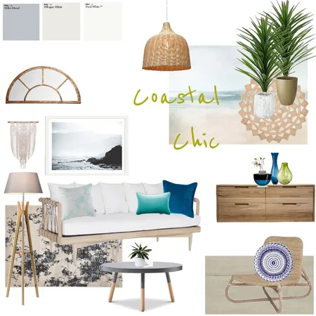 Coastal chic Interior Design Mood Board by JoannaLee on Style Sourcebook