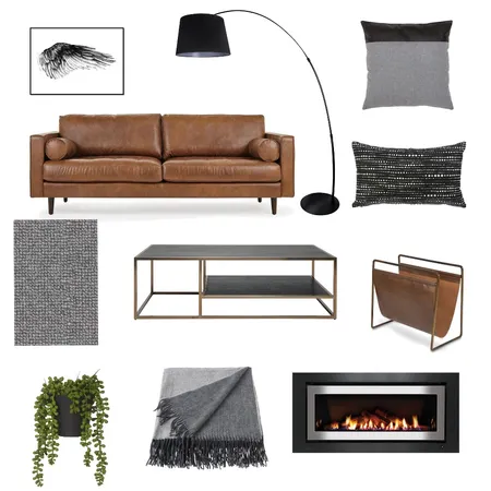 Masculine Interior Design Mood Board by PetrolBlueDesign on Style Sourcebook