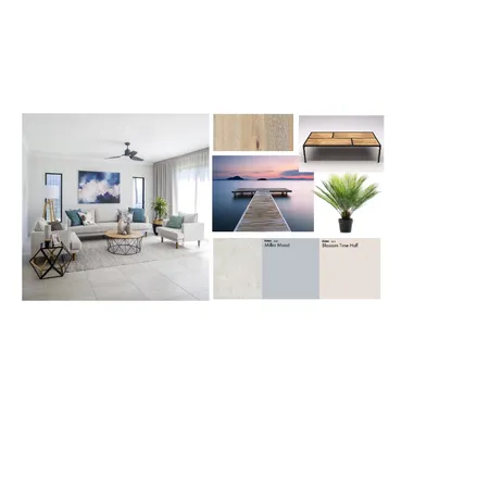 לוח השראה אליענה ואביב Interior Design Mood Board by dana