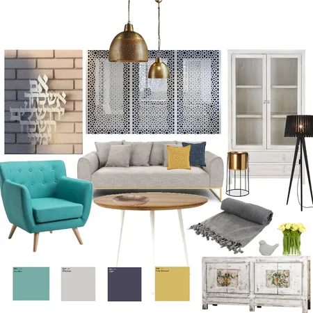 משפחת מלכי Interior Design Mood Board by moshe40