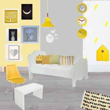 חדר ילדים ברכה Interior Design Mood Board by Rivky on Style Sourcebook