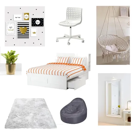 סלינה - חדר אליאור Interior Design Mood Board by tamarula on Style Sourcebook