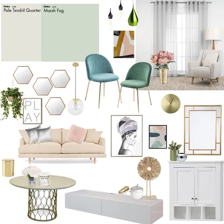 Living room Interior Design Mood Board by Zhenlin on Style Sourcebook