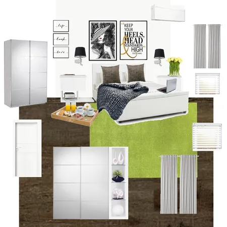 сиво-зелено Interior Design Mood Board by m3ia14 on Style Sourcebook