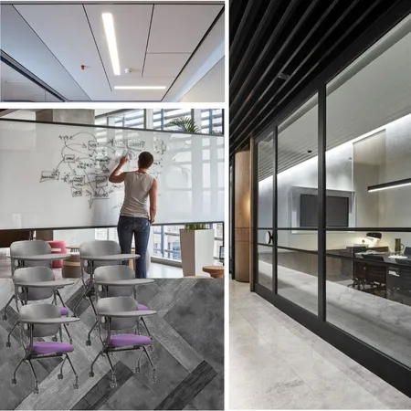 מכבי- אולם הרצאות Interior Design Mood Board by maytal.arc