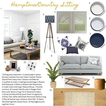 Casual Living area Interior Design Mood Board by Lisshayes on Style Sourcebook