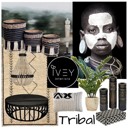 Tribal Interior Design Mood Board by iveyinteriors on Style Sourcebook