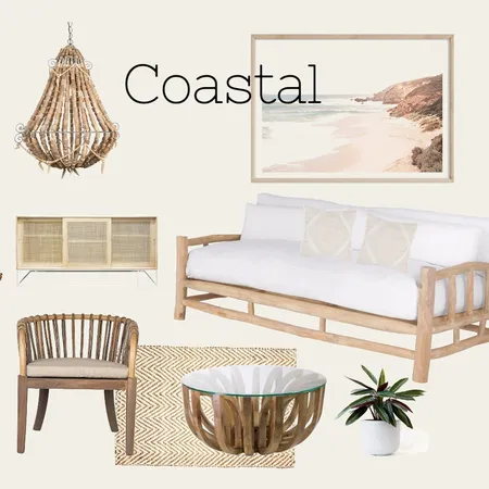Coastal natural Interior Design Mood Board by monklit on Style Sourcebook