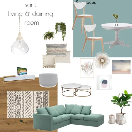שרית אם המושבות Interior Design Mood Board by netaleesteph