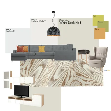 гостиная3 Interior Design Mood Board by Daria