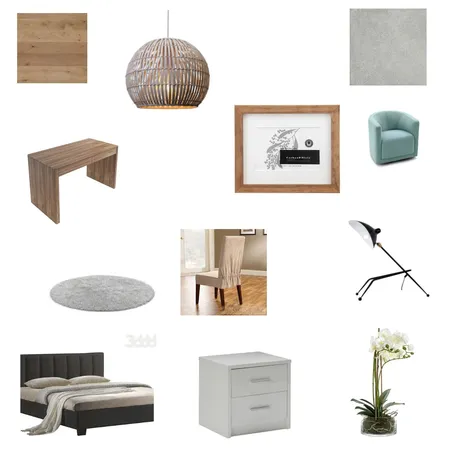 спаль1 Interior Design Mood Board by yashinaann