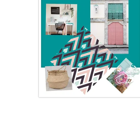 חדר סהר השראה Interior Design Mood Board by dana