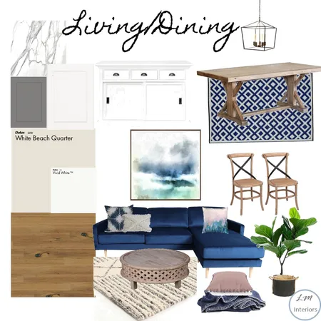 Open Plan Luxe Living Interior Design Mood Board by LauraMcPhee on Style Sourcebook