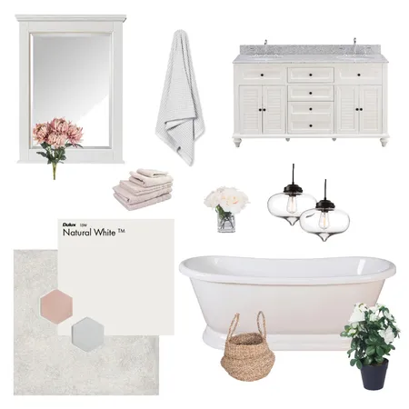 Early Settler Bathroom Interior Design Mood Board by snoph on Style Sourcebook